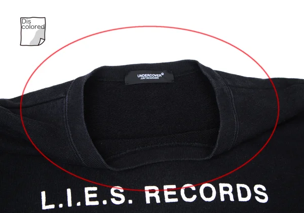 UNDERCOVER L.I.E.S RECORDS Print Sweatshirt K-176108_004