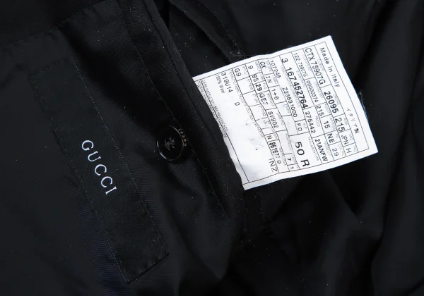 GUCCI Wool Peak Lapel Jacket K-176109_019