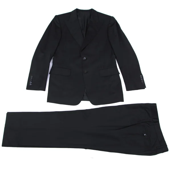 GUCCI Wool Button Fly Pants K-176110_011