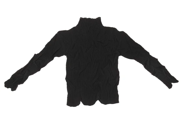 ISSEY MIYAKE Tuck Pleats High-Neck Top K-176125_002