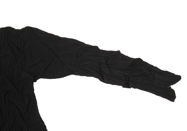 ISSEY MIYAKE Tuck Pleats High-Neck Top K-176125_006