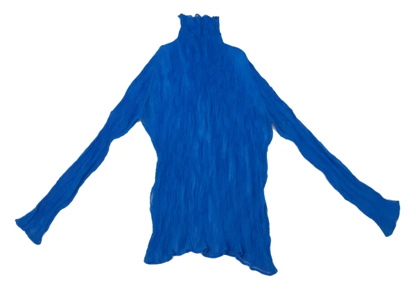 ISSEY MIYAKE Wrinkled Pleats Turtleneck Top K-176126_009