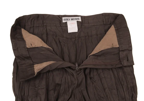 ISSEY MIYAKE Wrinkled Pleats Poly Pants K-176127_006