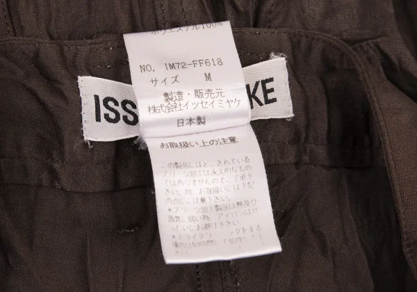 ISSEY MIYAKE Wrinkled Pleats Poly Pants K-176127_012