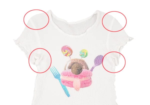 Unbranded Sweets Monster Print Cauliflower T-Shirt K-176129_003