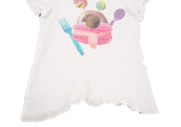 Unbranded Sweets Monster Print Cauliflower T-Shirt K-176129_011