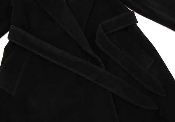 Max Mara Wool Angora Wrap Coat K-176134_010