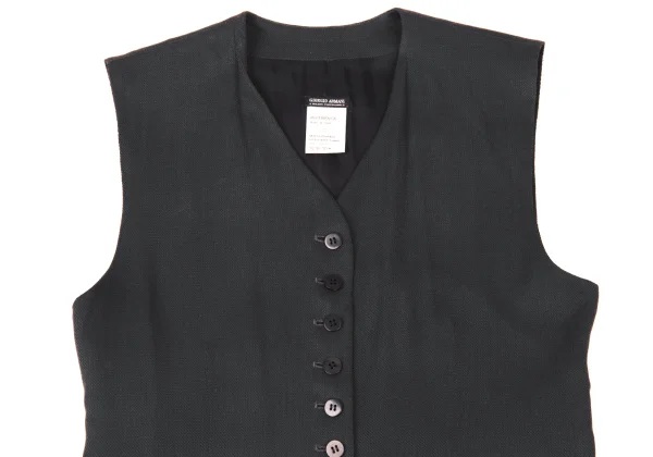 GIORGIO ARMANI Button Design Silk Vest K-176137_003