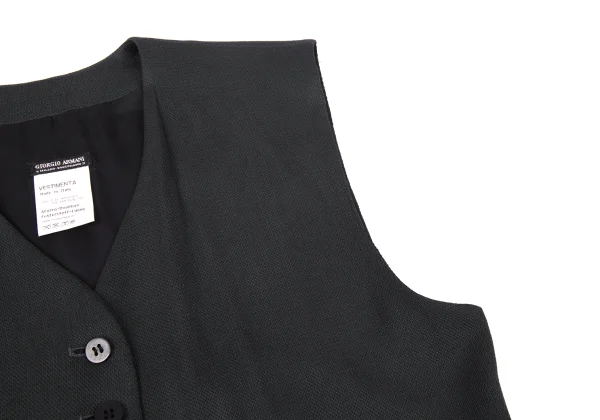 GIORGIO ARMANI Button Design Silk Vest K-176137_006