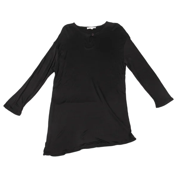 EMPORIO ARMANI Button Neck Rayon Top K-176138_002