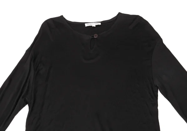 EMPORIO ARMANI Button Neck Rayon Top K-176138_003