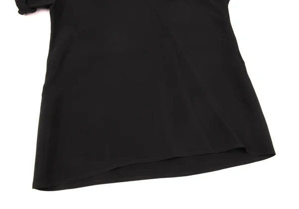 GIANNI VERSACE Silk Rolled-up Sleeves Top K-176140_006