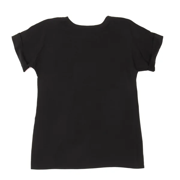 GIANNI VERSACE Silk Rolled-up Sleeves Top K-176140_008