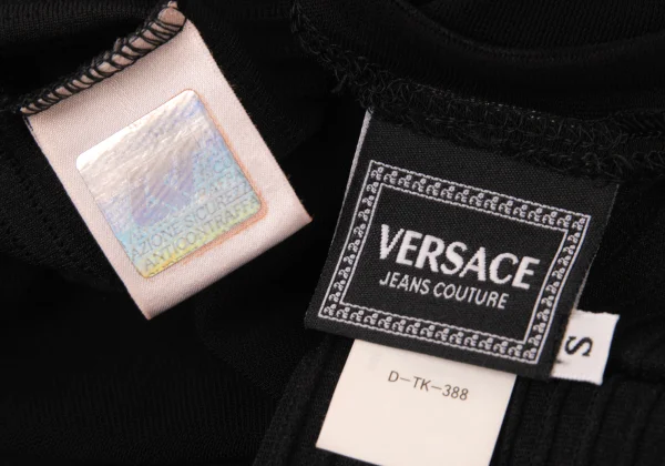 VERSACE JEANS COUTURE Pleats Switching Mesh Top K-176141_014