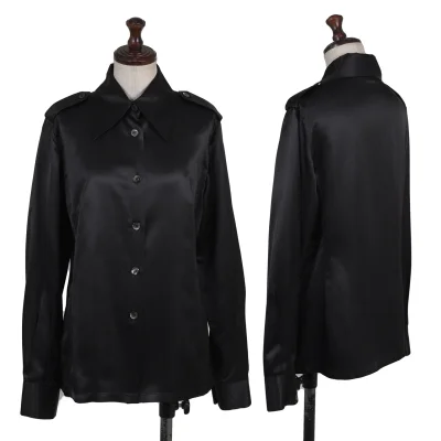 GUCCI Epaulets Silk Shirt