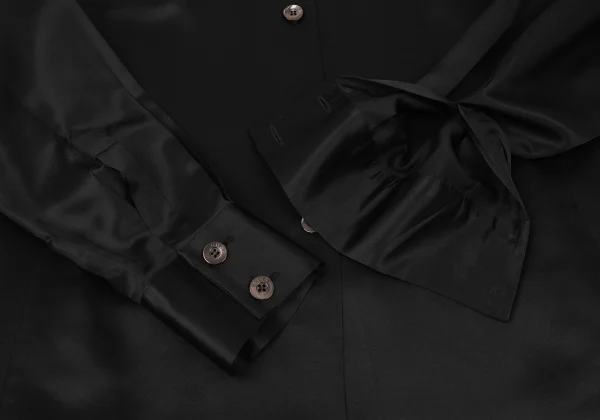 GUCCI Epaulets Silk Shirt K-176142_008