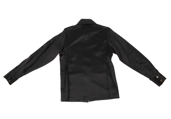 GUCCI Epaulets Silk Shirt K-176142_011
