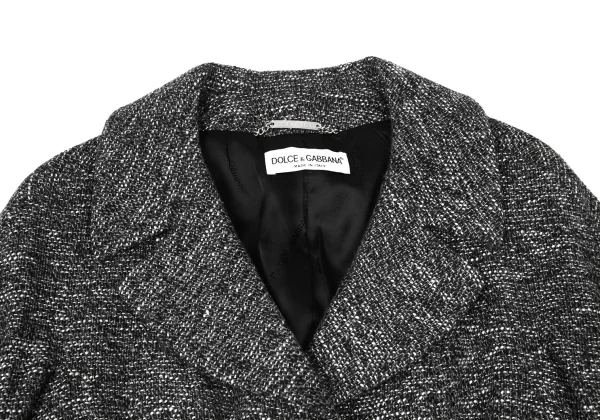DOLCE&GABBANA Mixed Wool Button Design Jacket K-176146_004