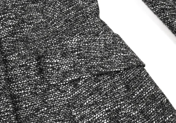 DOLCE&GABBANA Mixed Wool Button Design Jacket K-176146_009