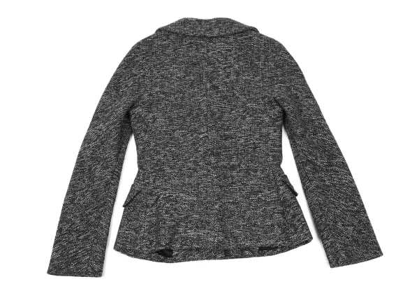 DOLCE&GABBANA Mixed Wool Button Design Jacket K-176146_013