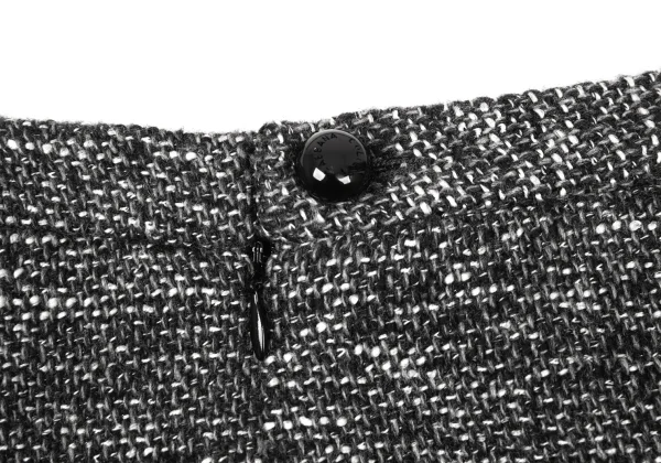 DOLCE&GABBANA Mixed Wool A-line Skirt K-176147_006