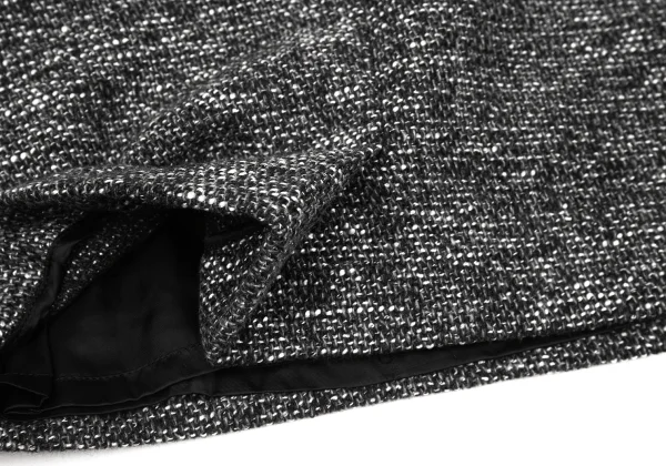 DOLCE&GABBANA Mixed Wool A-line Skirt K-176147_009