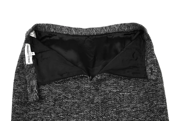 DOLCE&GABBANA Mixed Wool Jacket & Skirt K-176148_019