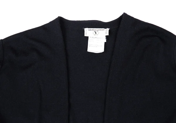 VALENTINO GARAVANI Sheer Switching Knit Cardigan K-176156_003