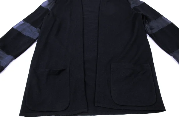 VALENTINO GARAVANI Sheer Switching Knit Cardigan K-176156_010