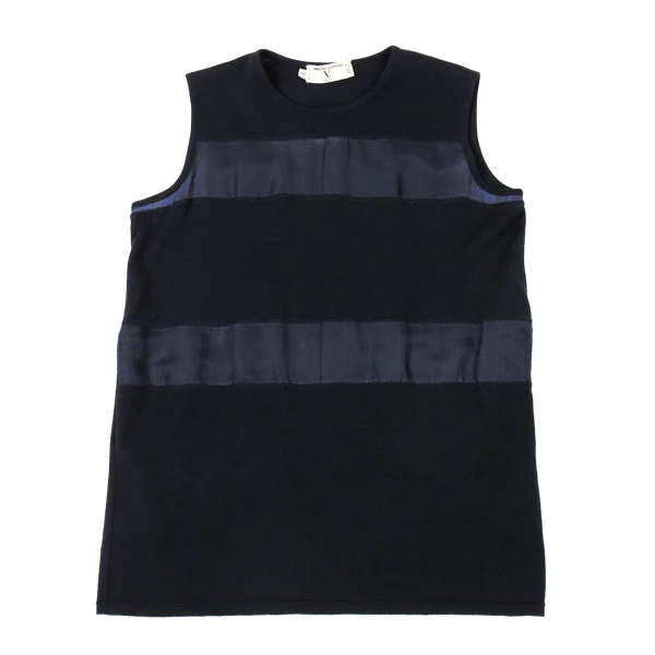 VALENTINO GARAVANI Sheer Switching Knit Vest K-176157_002