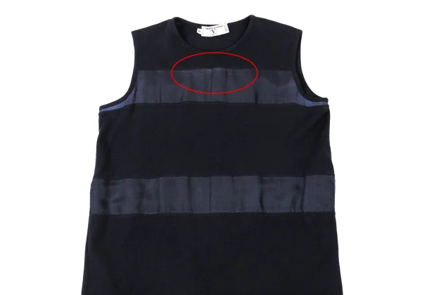 VALENTINO GARAVANI Sheer Switching Knit Vest K-176157_003