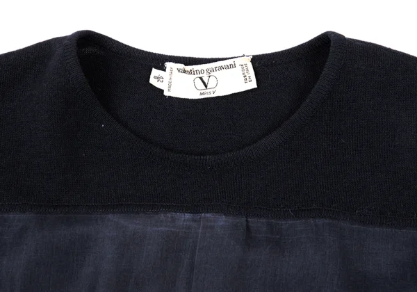 VALENTINO GARAVANI Sheer Switching Knit Vest K-176157_006
