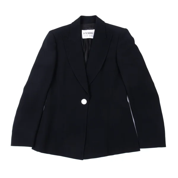 GIANFRANCO FERRE STUDIO Acetate Rayon Peaked Lapel Jacket K-176159_002