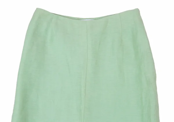GIANFRANCO FERRE STUDIO Slit Linen Blend Skirt K-176161_003