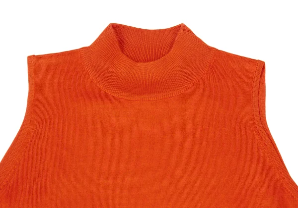 STUDIO 0001 BY FERRE Logo Embroidery High-Neck Sleeveless Knit K-176163_003