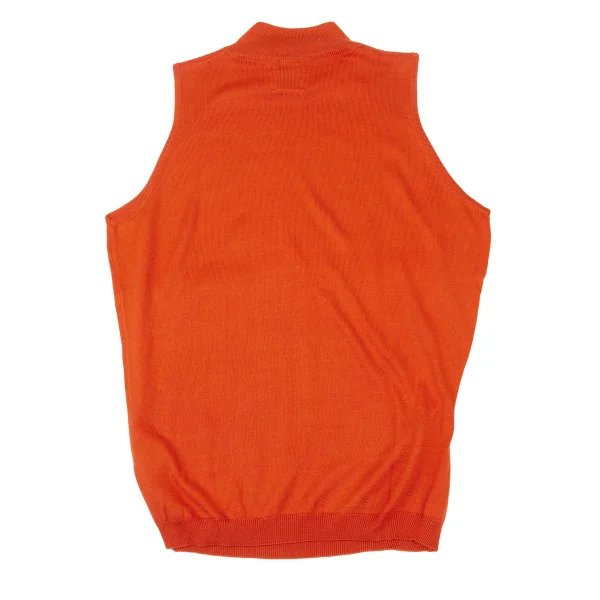 STUDIO 0001 BY FERRE Logo Embroidery High-Neck Sleeveless Knit K-176163_008