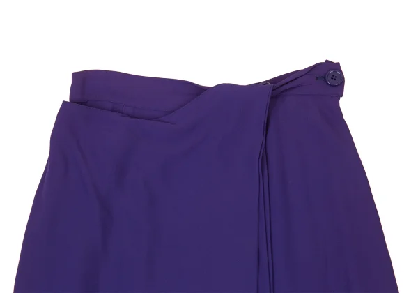 STUDIO 0001 BY FERRE Acetate Blend Wrap Design Skirt K-176164_003