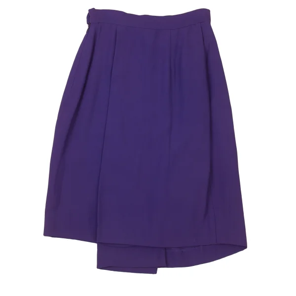 STUDIO 0001 BY FERRE Acetate Blend Wrap Design Skirt K-176164_010