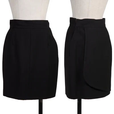 GIANFRANCO FERRE Back Curve Design Skirt 
