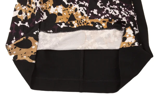 DIANE VON FURSTENBERG Graphic Print Switching Tuck Dress K-176169_011