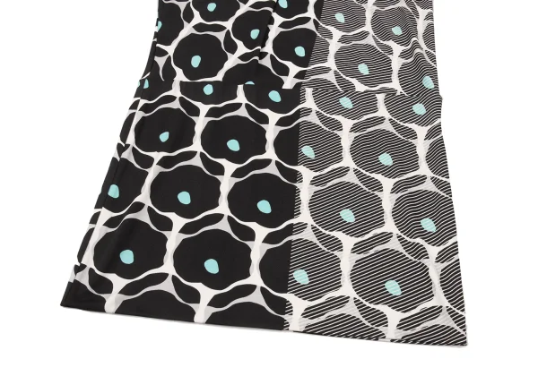 DIANE VON FURSTENBERG Graphic Print Asymmetrical Dress K-176170_007
