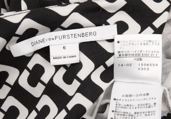 DIANE VON FURSTENBERG Geometric Print Skipper Tunic K-176171_013