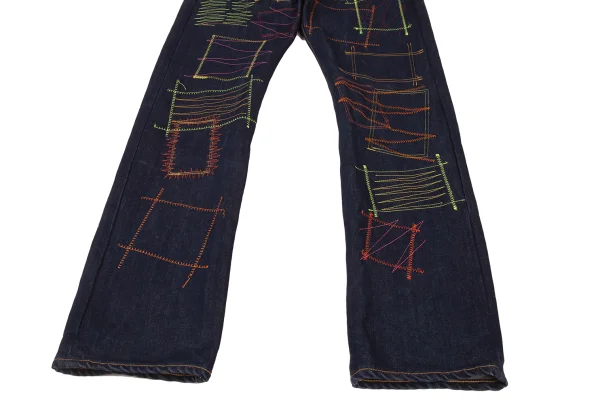 eYe JUNYA WATANABE MAN COMME des GARCONS Colorful Stitched Pocket Detailing Jeans K-176173_008