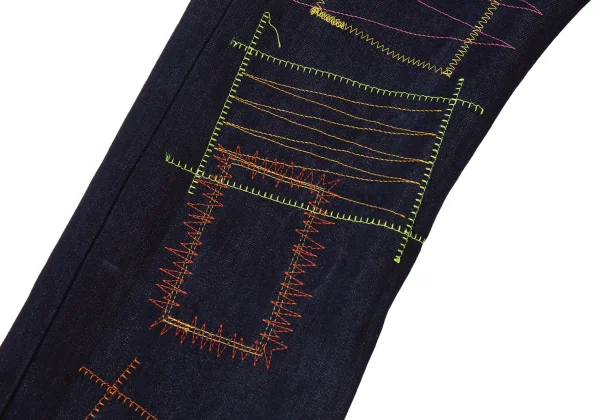 eYe JUNYA WATANABE MAN COMME des GARCONS Colorful Stitched Pocket Detailing Jeans K-176173_010