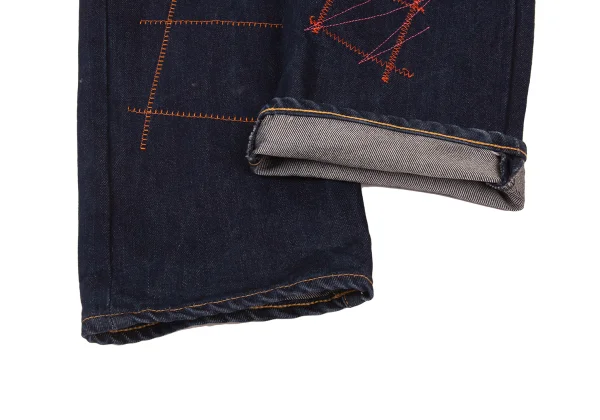 eYe JUNYA WATANABE MAN COMME des GARCONS Colorful Stitched Pocket Detailing Jeans K-176173_011
