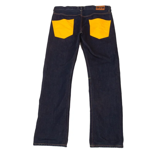 eYe JUNYA WATANABE MAN COMME des GARCONS Colorful Stitched Pocket Detailing Jeans K-176173_012