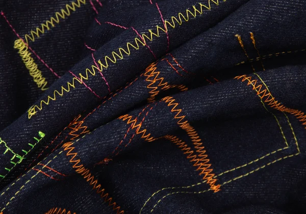 eYe JUNYA WATANABE MAN COMME des GARCONS Colorful Stitched Pocket Detailing Jeans K-176173_015
