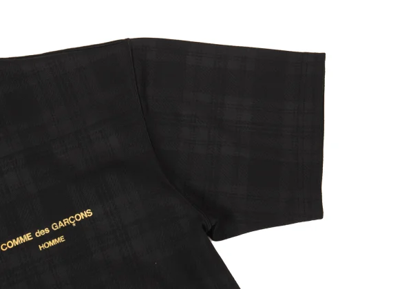 COMME des GARCONS HOMME Check Jacquard Poly Jersey T-shirt K-176177_005