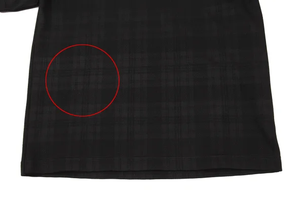 COMME des GARCONS HOMME Check Jacquard Poly Jersey T-shirt K-176177_006