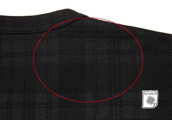 COMME des GARCONS HOMME Check Jacquard Poly Jersey T-shirt K-176177_010